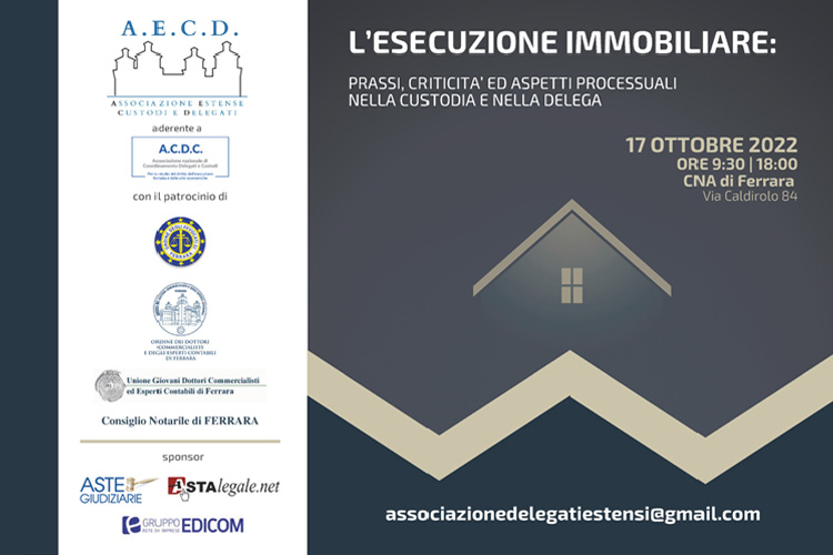 ferrara convegno esecuzione immobiliare