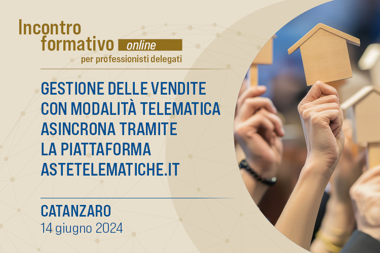 incontro formativo catanzaro aste telematiche giugno 2024